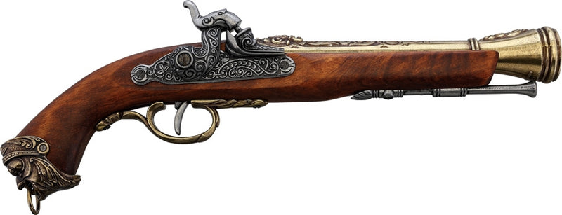 Denix Italian Blunderbuss Replica Brass Finish Metal Barrel Wood Stock 1104L -Denix - Survivor Hand Precision Knives & Outdoor Gear Store