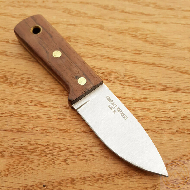 Condor Compact Kephart Fixed Knife 2.5" 1095HC Steel Blade Brown Walnut Handle 3936257HC -Condor - Survivor Hand Precision Knives & Outdoor Gear Store