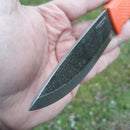 Condor Terrasaur Fixed Knife 4.25" 1095HC Steel Blade Orange Polypropylene Handle TK394741 -Condor - Survivor Hand Precision Knives & Outdoor Gear Store