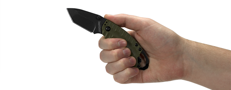 Kershaw Shuffle II Folding Knife 2.5" 8Cr13MoV Steel Blade Green Nylon Handle 8750TOLBW -Kershaw - Survivor Hand Precision Knives & Outdoor Gear Store