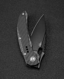 Bestech Knives Exploit Folding Knife 3.13" S35VN Steel Blade Black Titanium/Carbon Fiber Handle KT2005G -Bestech Knives - Survivor Hand Precision Knives & Outdoor Gear Store
