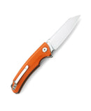 Bestech Knives TEXEL Folding Knife 3.25" D2 Tool Steel Blade Orange G10 Handle G21D1 -Bestech Knives - Survivor Hand Precision Knives & Outdoor Gear Store