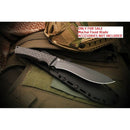 Spartan Blades Fixed Knife 6.63" Black 1095 Cro-Van Steel Blade Canvas Micarta Handle SL002BKBK -Spartan Blades - Survivor Hand Precision Knives & Outdoor Gear Store