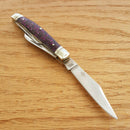 Rough Ryder Sparkle Stockman Pocket Knife Stainless Steel Blades Purple Glitter Acrylic Handle 2018 -Rough Ryder - Survivor Hand Precision Knives & Outdoor Gear Store