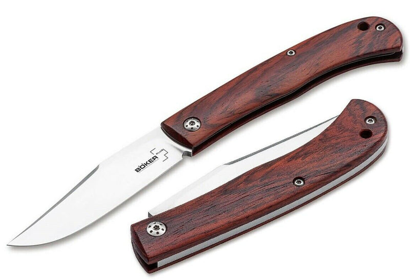 Boker Plus Slack Folding Knife 3.25" VG-10 Steel Blade Cocobolo Wood Handle P01BO069 -Boker Plus - Survivor Hand Precision Knives & Outdoor Gear Store