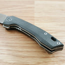 QSP Knife Leopard Folding Knife 3" 14C28N Sandvick Steel Blade Micarta Handle 135B -QSP Knife - Survivor Hand Precision Knives & Outdoor Gear Store