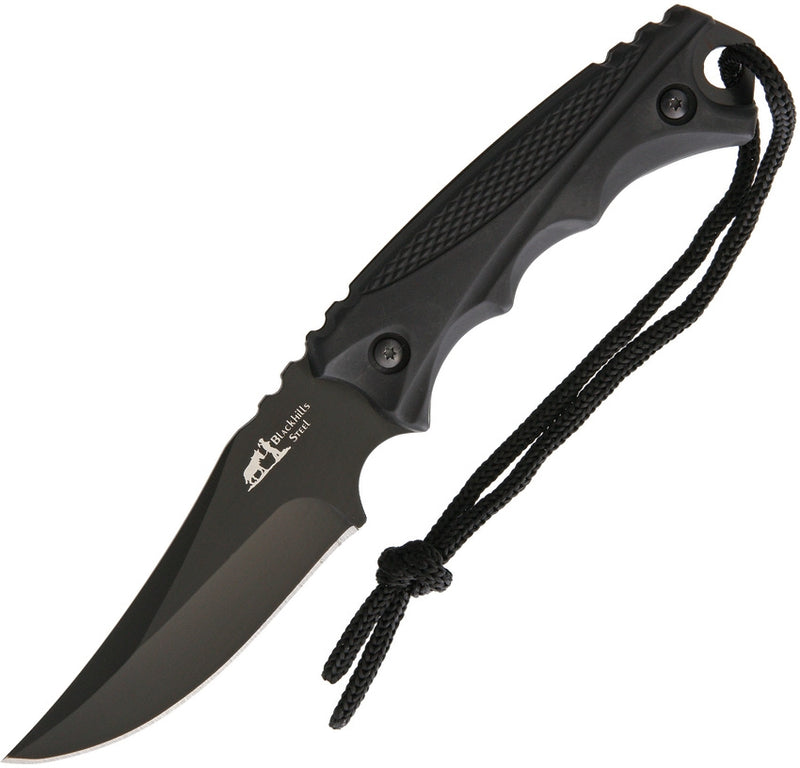 Frost Cutlery Hills Bushmaster Fixed Knife 3.75" Stainless Steel Blade Rubberized ABS Handle BKH02B -Frost Cutlery - Survivor Hand Precision Knives & Outdoor Gear Store