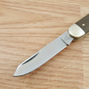 Rough Ryder Moose Pocket Knife 440 Steel Blades Brown Burlap Micarta Handle 2338 -Rough Ryder - Survivor Hand Precision Knives & Outdoor Gear Store