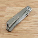 Real Steel Luna Boost Folding Knife 2.75" Bohler N690 Steel Blade Gray Titanium Handle 7071 -Real Steel - Survivor Hand Precision Knives & Outdoor Gear Store