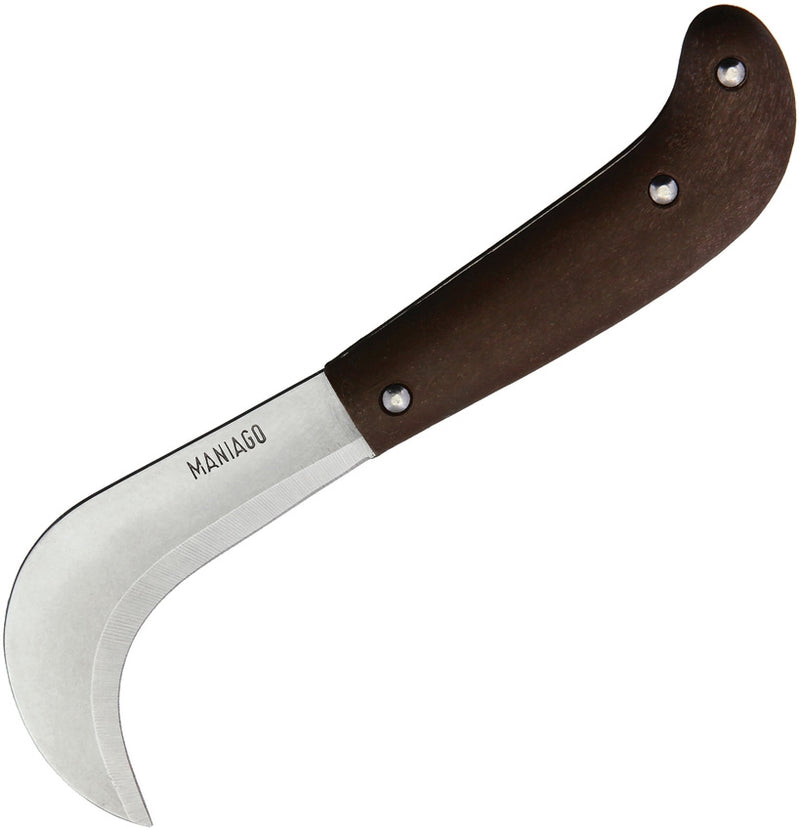 Fox Roncole Lama Fixed Knife 2.5" Stainless Steel Blade Brown Wood Handle 35616B -Fox - Survivor Hand Precision Knives & Outdoor Gear Store