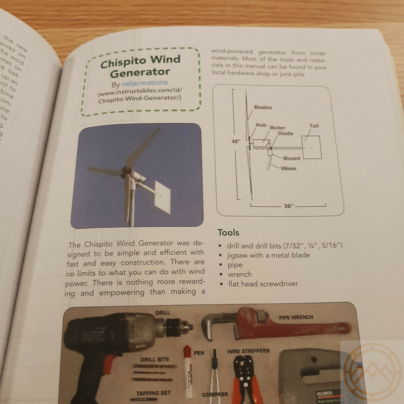 Projects To Get You Off The Grid Book Rain Barrels Chicken Coops Solar Panels 413 -Books - Survivor Hand Precision Knives & Outdoor Gear Store