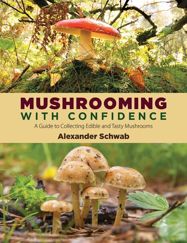 Mushrooming With Confidence Book Collecting Edible Tasty Best Tools And Techniques 322 -Books - Survivor Hand Precision Knives & Outdoor Gear Store