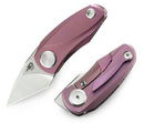Bestech Knives Tulip Frame Folding Knife 1.25" Bohler M390 Steel Blade Purple Titanium Handle KT1913C -Bestech Knives - Survivor Hand Precision Knives & Outdoor Gear Store