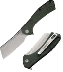 Kershaw Static Framelock Folding Knife 3" D2 Tool Steel Blade Micarta Handle 3445MCG -Kershaw - Survivor Hand Precision Knives & Outdoor Gear Store