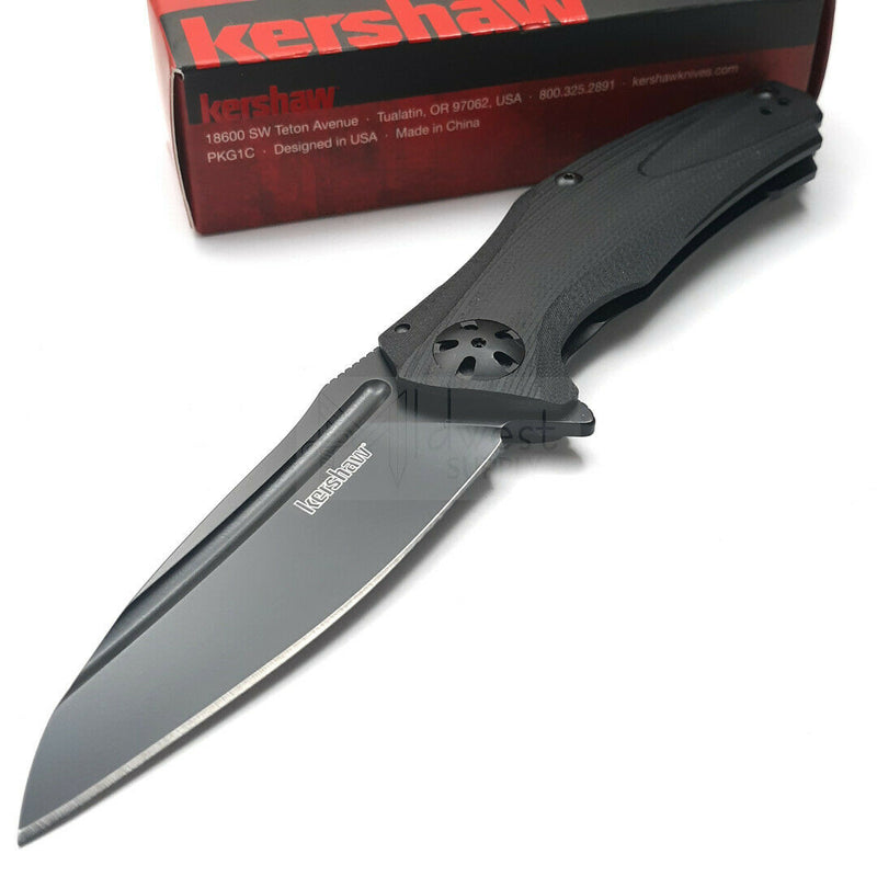 Kershaw Natrix Framelock Folding Knife 3.25" 8Cr13MoV Steel Blade G10 Handle S7007BK -Kershaw - Survivor Hand Precision Knives & Outdoor Gear Store