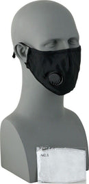 Real Steel Mask With Filter Black Cloth Construction One Size Fits Most KZ1201 -Real Steel - Survivor Hand Precision Knives & Outdoor Gear Store