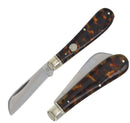 Rough Ryder Half Hawk Folding Knife Stainless Steel Blade Imitation Tortoise Handle 2454 -Rough Ryder - Survivor Hand Precision Knives & Outdoor Gear Store