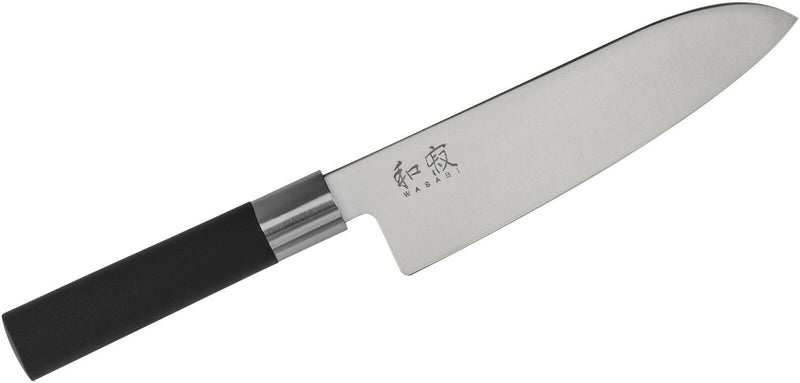 Kershaw Kitchen Santoku Knife 6.5" 1K6HC Steel Blade Black Polypropylene Handle AI6716S -Kershaw - Survivor Hand Precision Knives & Outdoor Gear Store
