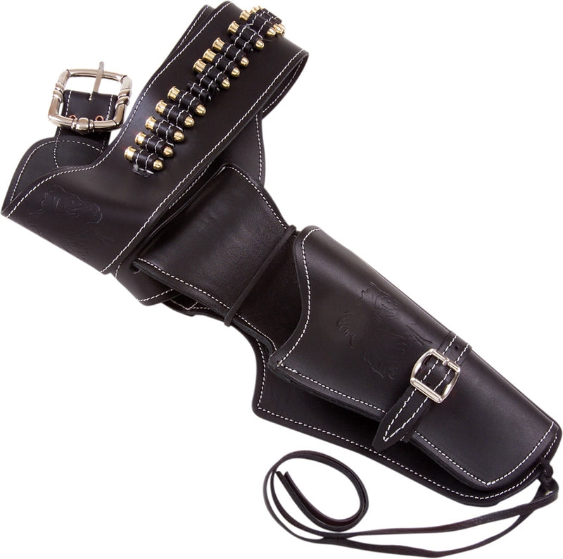 Denix Full Grain Holster Holds One Revolvers Adjustable Waist leather Construction 707 -Denix - Survivor Hand Precision Knives & Outdoor Gear Store