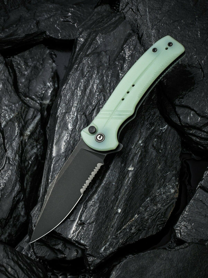 Civivi Cogent Folding Knife 3.5" 14C28N Sandvik Steel Blade Jade G10 Handle C20038E3 -Civivi - Survivor Hand Precision Knives & Outdoor Gear Store