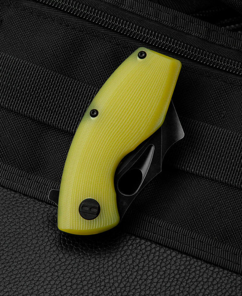 Bestech Knives Lizard Linerlock Folding Knife 2.5" D2 Tool Steel Blade Lime G-10 Handle KG39F -Bestech Knives - Survivor Hand Precision Knives & Outdoor Gear Store