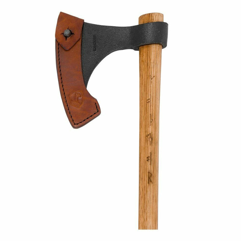 Condor Valhalla Series Battle Fixed 6.5" 1065 Steel Axe Head American Hickory Handle 10042 -Condor - Survivor Hand Precision Knives & Outdoor Gear Store