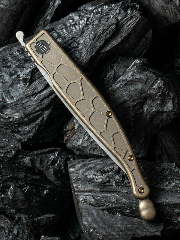 We Knife Co Roman Frame Folding Knife 4" CPM-S35VN Steel Blade Titanium Handle 2008A -We Knife Co - Survivor Hand Precision Knives & Outdoor Gear Store