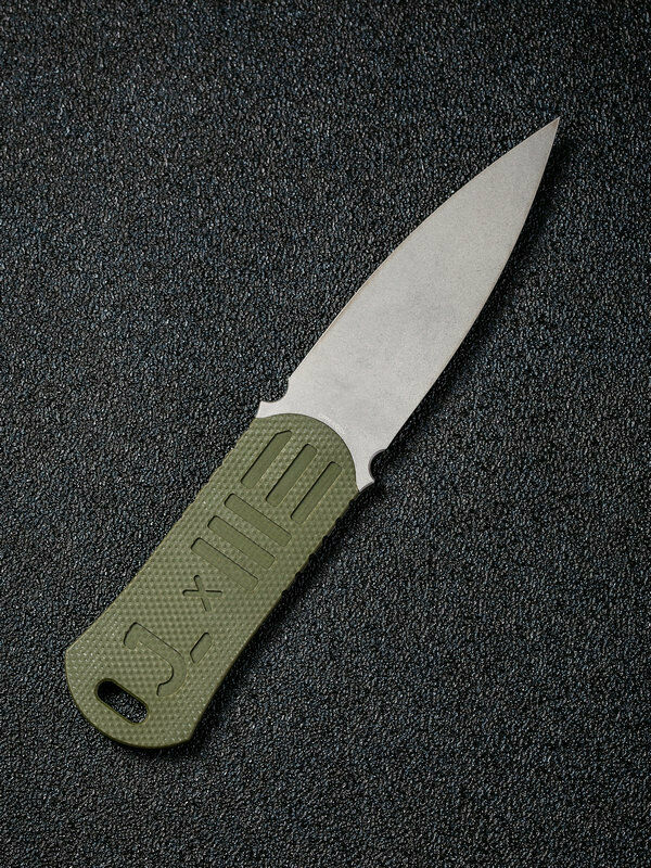 We Knife Co OSS Fixed Knife 2.25" CPM 20CV Steel Full Tang Blade Green G10 Handle 2017A -We Knife Co - Survivor Hand Precision Knives & Outdoor Gear Store