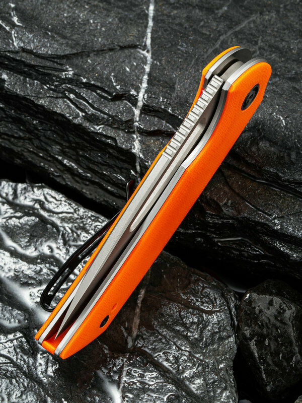 Civivi Odium Linerlock Folding Knife 2.65" D2 Tool Steel Blade Orange G10 Handle C2010B -Civivi - Survivor Hand Precision Knives & Outdoor Gear Store