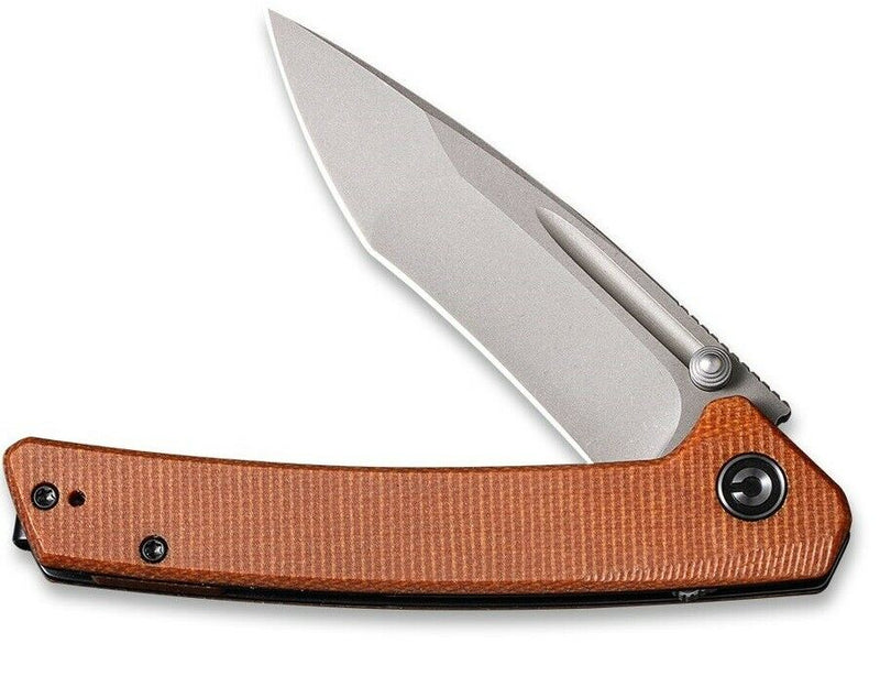 Civivi Keen Nadder Linerlock Folding Knife 3.5" Bohler N690 Steel Blade Micarta Handle C2021B -Civivi - Survivor Hand Precision Knives & Outdoor Gear Store