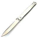 Rough Ryder Thin Man Folding Knife 3.75" Stainless Steel Blade Stainless Handle 1860 -Rough Ryder - Survivor Hand Precision Knives & Outdoor Gear Store