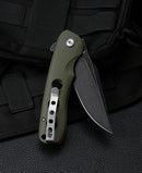 Bestech Knives Arctic Linerlock Folding Knife 3.5" D2 Tool Steel Blade Green G10 Handle G33B2 -Bestech Knives - Survivor Hand Precision Knives & Outdoor Gear Store