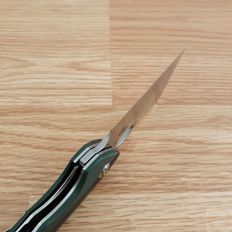 Bestech Knives Skirmish Liner Folding Knife 3.5" D2 Tool Steel Blade Black/Green G10 Handle KG44A -Bestech Knives - Survivor Hand Precision Knives & Outdoor Gear Store