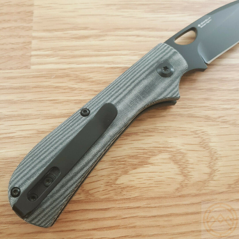 Kizer Cutlery Zipslip Folding Knife 2.75" CPM-4V Steel Blade Black Micarta Handle V3507N4 -Kizer Cutlery - Survivor Hand Precision Knives & Outdoor Gear Store