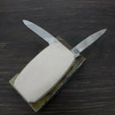 Frost Money Clip Pocket Knife 1.25" Stainless Steel Blade Bone/Stainless Handle 15447SB -Frost Cutlery - Survivor Hand Precision Knives & Outdoor Gear Store