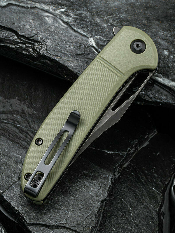 Civivi Ortis Linerlock Folding Knife 3.25" 9Cr18MoV Steel Blade Green FRN Handle C2013C -Civivi - Survivor Hand Precision Knives & Outdoor Gear Store