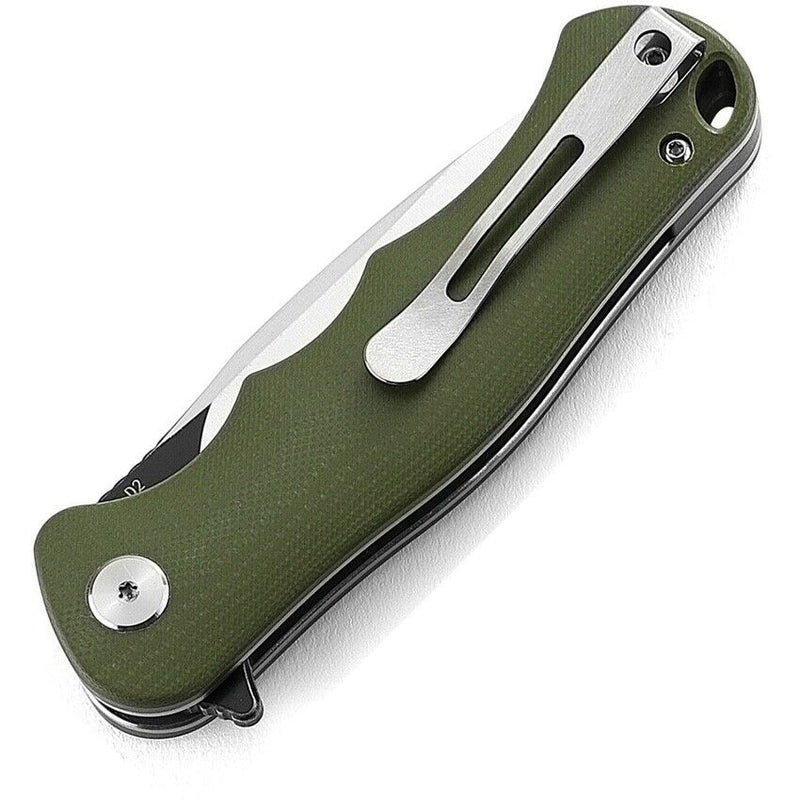 Bestech Knives Bobcat Folding Knife 3.25" D2 Tool Steel Blade Green G10 Handle G22B2 -Bestech Knives - Survivor Hand Precision Knives & Outdoor Gear Store