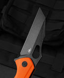 Bestech Knives Operator Folding Knife 3.5" D2 Tool Steel Blade Orange G10 Handle G36E -Bestech Knives - Survivor Hand Precision Knives & Outdoor Gear Store