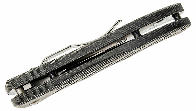 Fox Walligator Linerlock Folding Knife 3.25" 440C Steel Blade Black Micarta Handle 387 -Fox - Survivor Hand Precision Knives & Outdoor Gear Store
