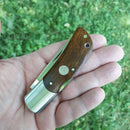 Fallkniven Tre Kronor Lockback Folding Knife 2.75" 3G Steel Blade Ironwood Handle NTK3IC -Fallkniven - Survivor Hand Precision Knives & Outdoor Gear Store