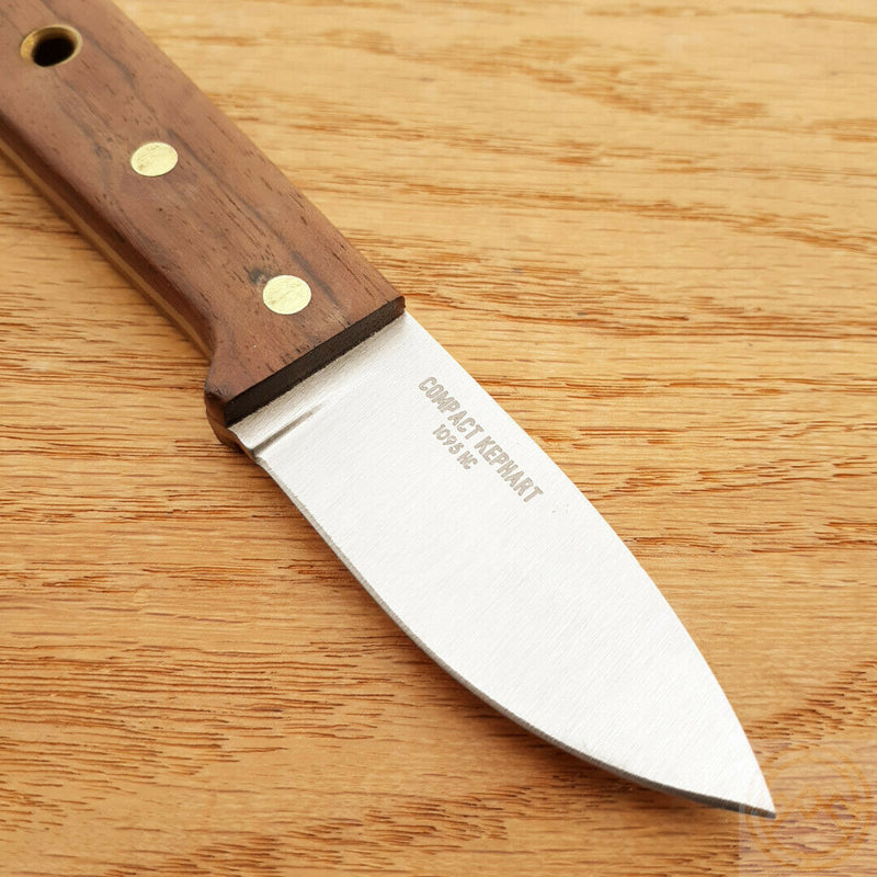 Condor Compact Kephart Fixed Knife 2.5" 1095HC Steel Blade Brown Walnut Handle 3936257HC -Condor - Survivor Hand Precision Knives & Outdoor Gear Store