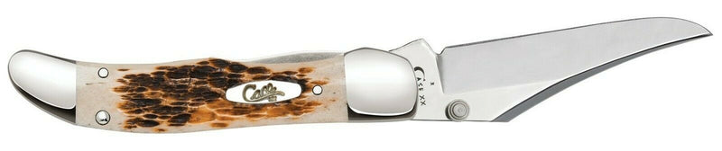 Case XX Cutlery Kickstart Folding Hunter Knife 2.90" Stainless Blade Bone Handle 03015 -Case Cutlery - Survivor Hand Precision Knives & Outdoor Gear Store