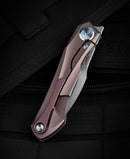 Bestech Knives Ivy Frame Folding Knife 3" S35VN Steel Blade Pink Titanium Handle KT2004C -Bestech Knives - Survivor Hand Precision Knives & Outdoor Gear Store