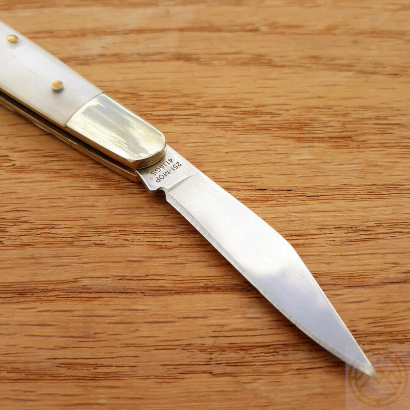 Hen & Rooster Folding Knife 2.13" Stainless Steel Blade Mother Of Pearl Handle 251MOP -Hen & Rooster - Survivor Hand Precision Knives & Outdoor Gear Store