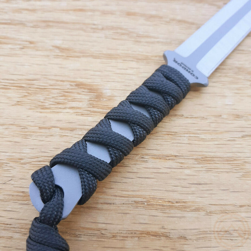 Condor Neck Gladius Fixed Knife 3.13" 1075HC Steel Blade Wrapped Paracord Handle TK1824312HC -Condor - Survivor Hand Precision Knives & Outdoor Gear Store