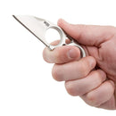 SOG Snarl Fixed Knife 2.25" 9Cr13MoV Stainless Steel One Piece Construction Blade JB01KCP -SOG - Survivor Hand Precision Knives & Outdoor Gear Store