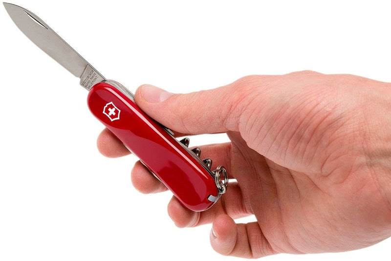 Victorinox Swiss Army Evolution 10 Pocket Knife Stainless Implements With Screwdriver Red Handle 23803EX4 -Victorinox - Survivor Hand Precision Knives & Outdoor Gear Store