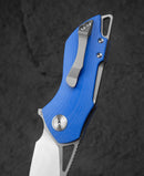 Bestech Knives Riverstone Linerlock Folding Knife 2.5" 154CM Steel Blade Blue G10 Handle KL03B -Bestech Knives - Survivor Hand Precision Knives & Outdoor Gear Store