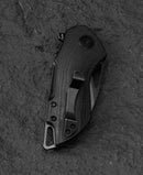 Bestech Knives Riverstone Linerlock Folding Knife 2.5" 154CM Steel Blade Black G10 Handle KL03C -Bestech Knives - Survivor Hand Precision Knives & Outdoor Gear Store