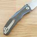 Real Steel Horus Liner Folding Knife 3.75" 14C28N Sandvik Steel Blade G10 Handle 7432 -Real Steel - Survivor Hand Precision Knives & Outdoor Gear Store